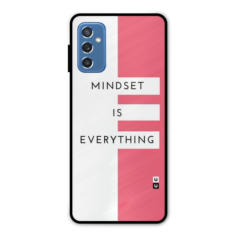 Mindset is Everything Metal Back Case for Galaxy M52 5G
