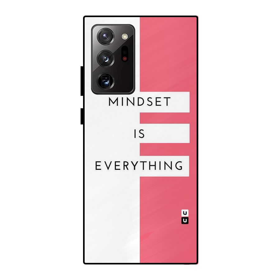 Mindset is Everything Metal Back Case for Galaxy Note 20 Ultra