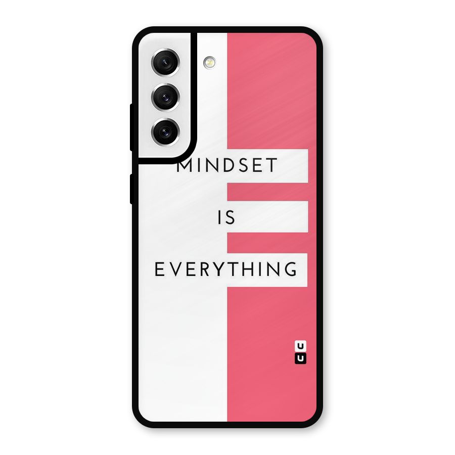 Mindset is Everything Metal Back Case for Galaxy S21 FE 5G