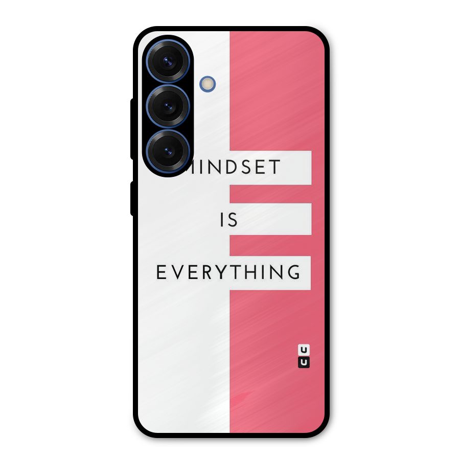 Mindset is Everything Metal Back Case for Galaxy S25