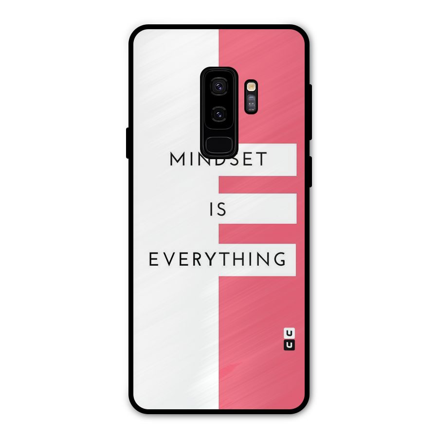Mindset is Everything Metal Back Case for Galaxy S9 Plus