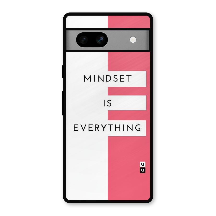 Mindset is Everything Metal Back Case for Google Pixel 7a