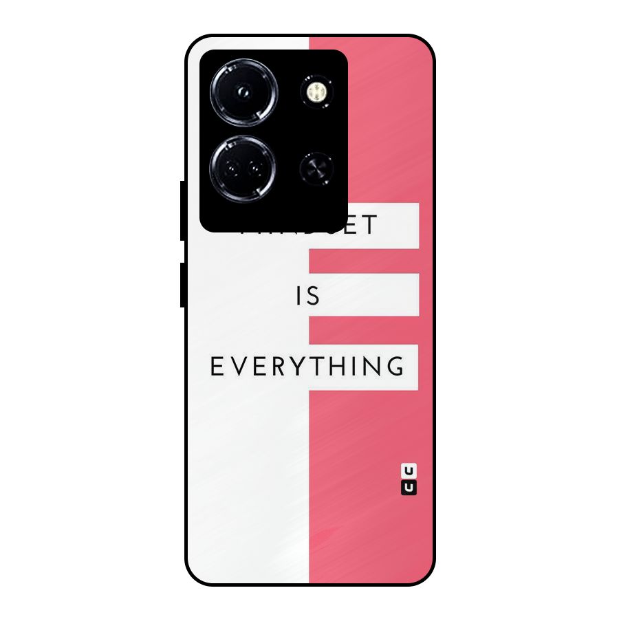Mindset is Everything Metal Back Case for Infinix Note 30 5G