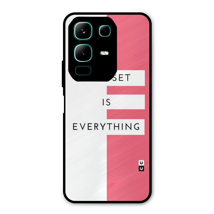 Mindset is Everything Metal Back Case for Infinix Note 50x