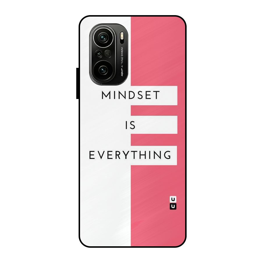 Mindset is Everything Metal Back Case for Mi 11X Pro