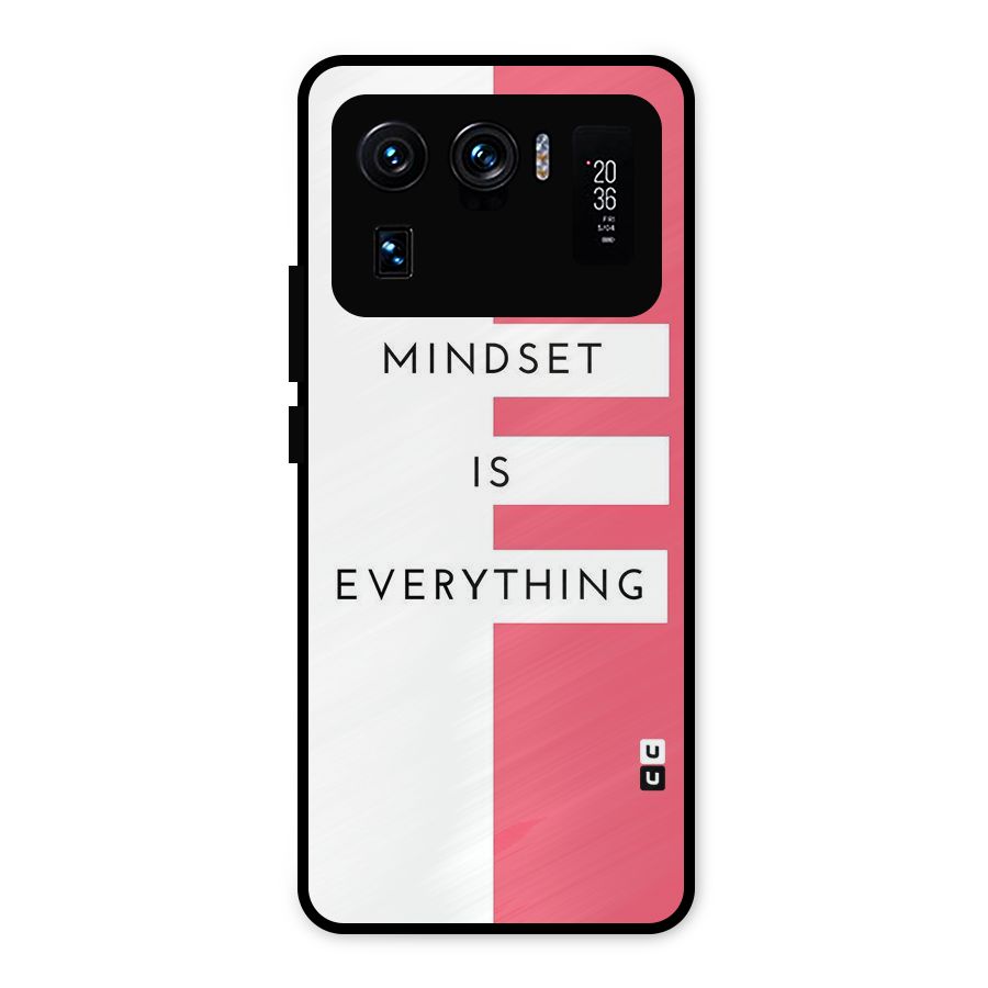 Mindset is Everything Metal Back Case for Mi 11 Ultra