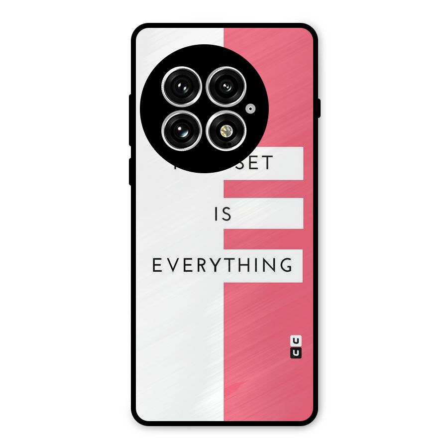 Mindset is Everything Metal Back Case for OnePlus 13