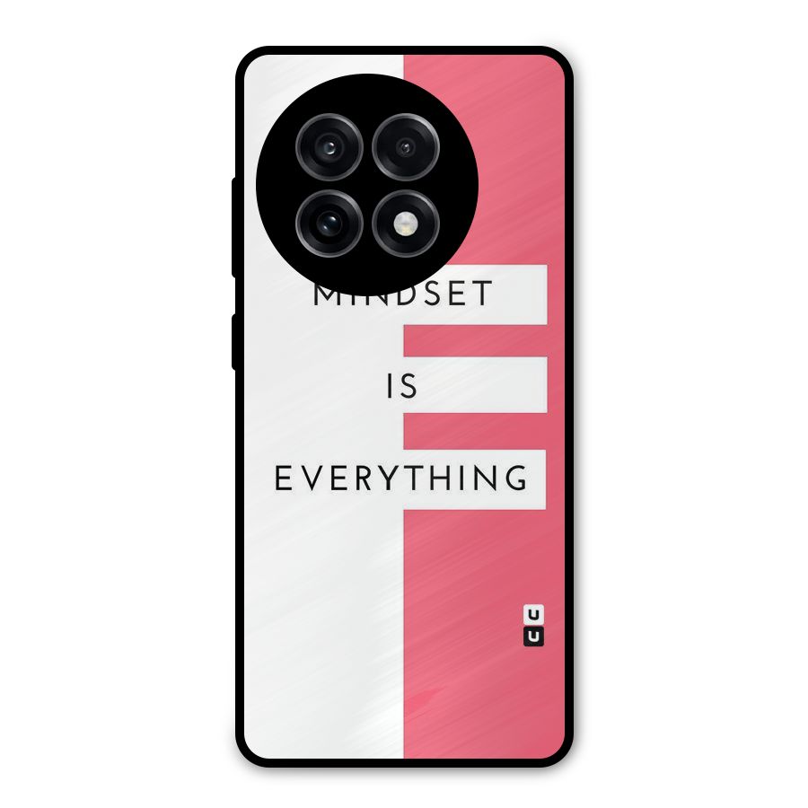 Mindset is Everything Metal Back Case for OnePlus 13R