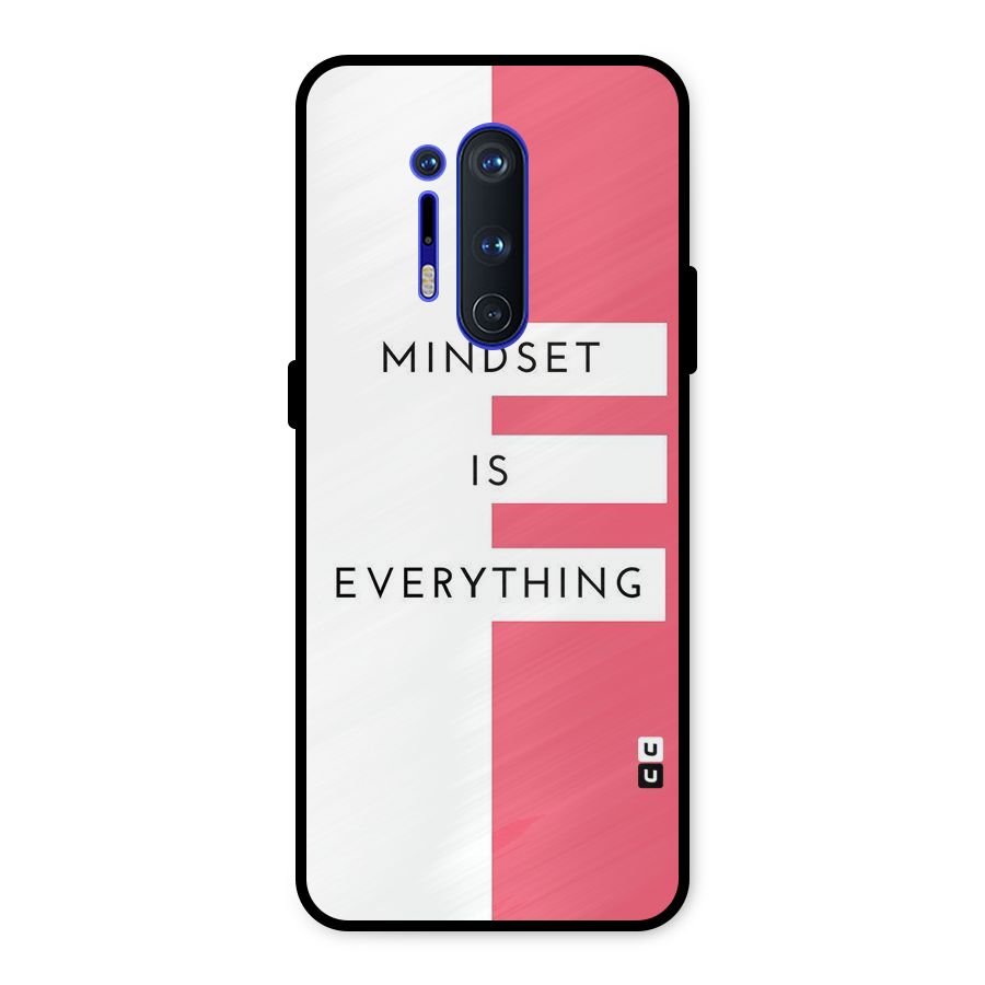 Mindset is Everything Metal Back Case for OnePlus 8 Pro