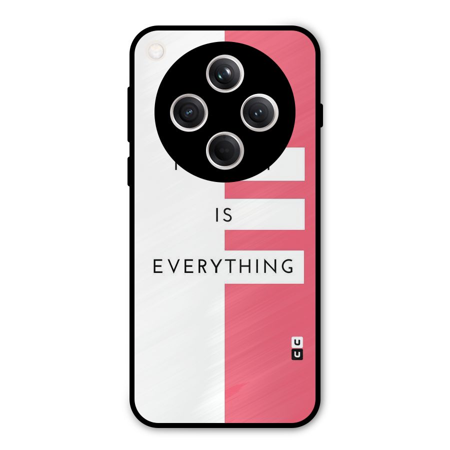 Mindset is Everything Metal Back Case for Oppo Find X8