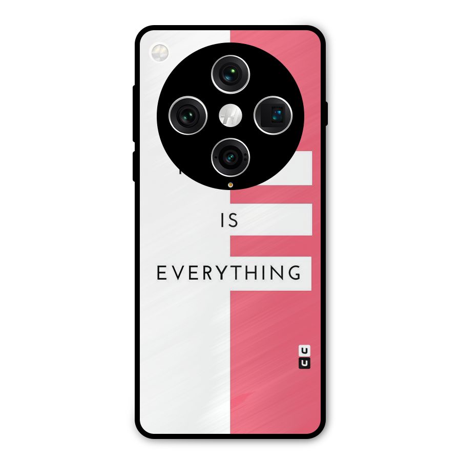 Mindset is Everything Metal Back Case for Oppo Find X8 Pro