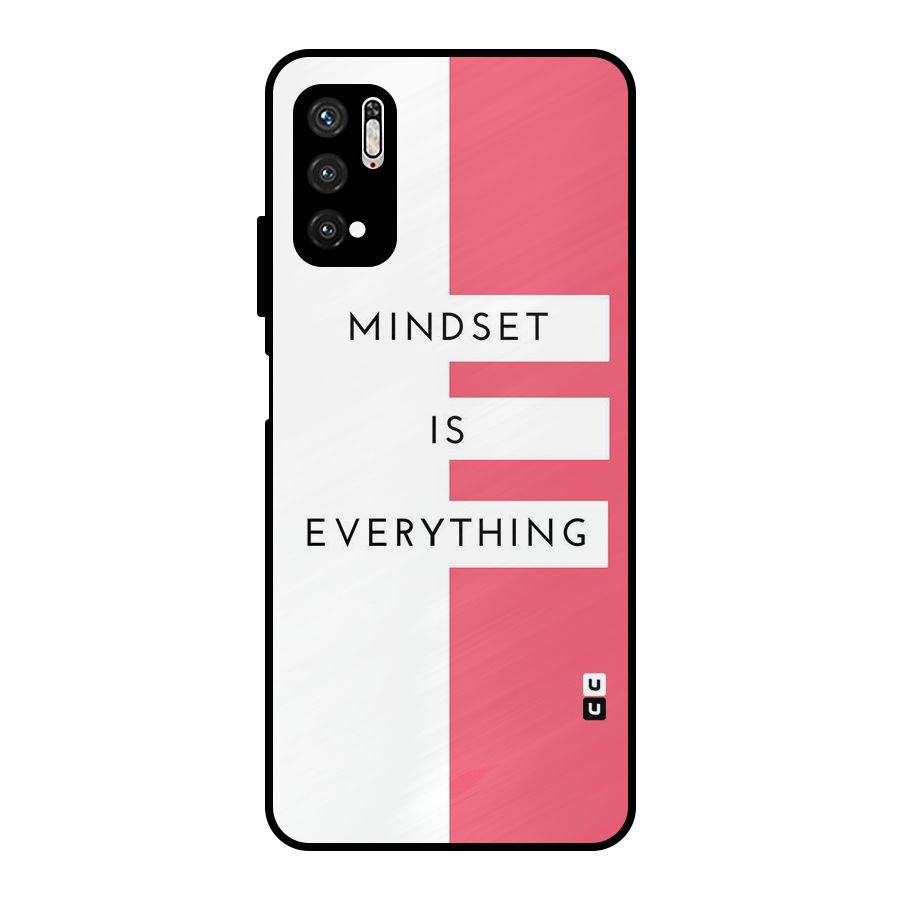 Mindset is Everything Metal Back Case for Poco M3 Pro 5G