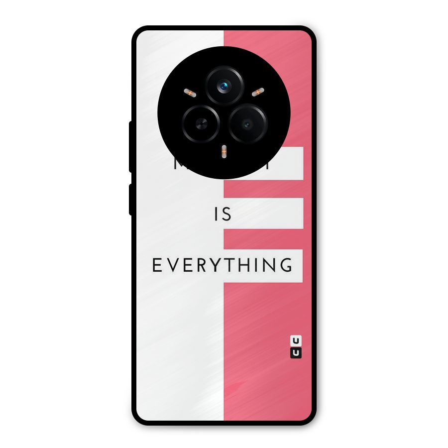 Mindset is Everything Metal Back Case for Realme 14 Pro