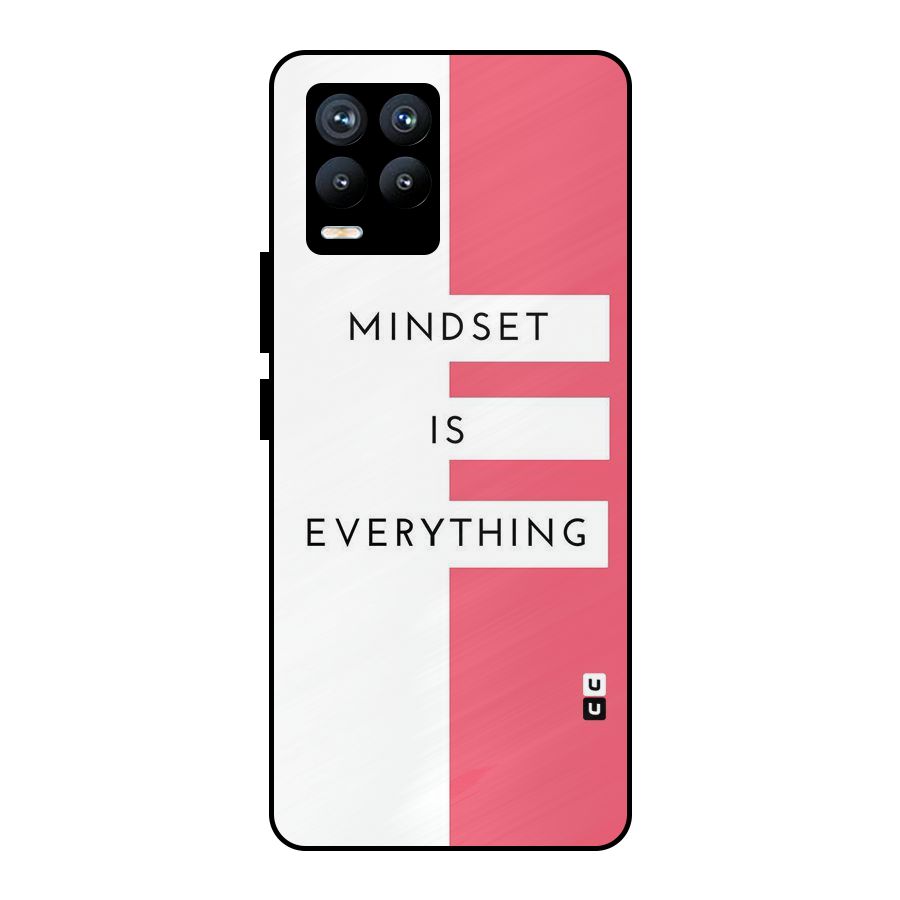 Mindset is Everything Metal Back Case for Realme 8 Pro
