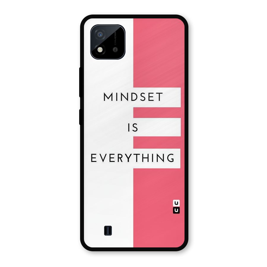 Mindset is Everything Metal Back Case for Realme C11 2021