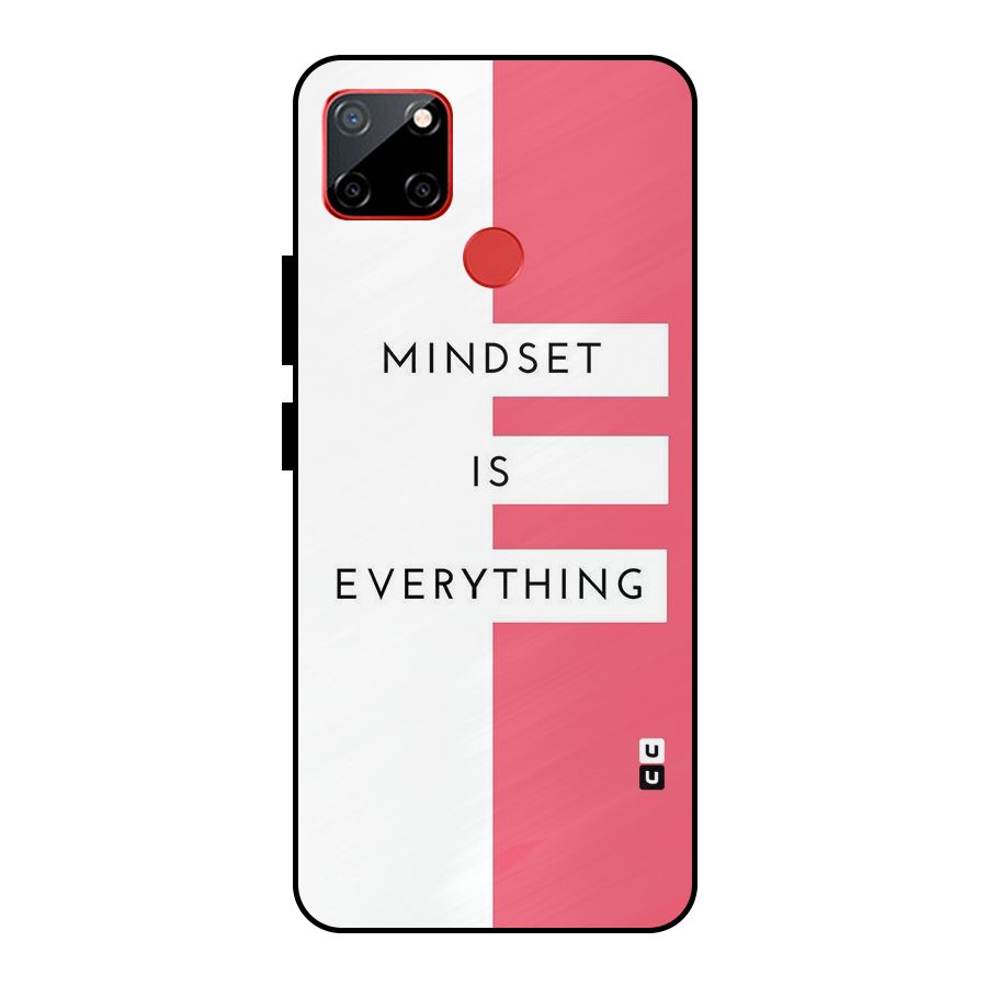 Mindset is Everything Metal Back Case for Realme C12