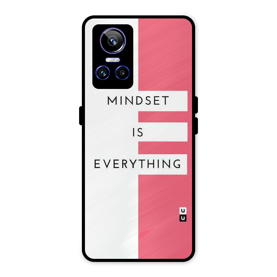 Mindset is Everything Metal Back Case for Realme GT Neo 3