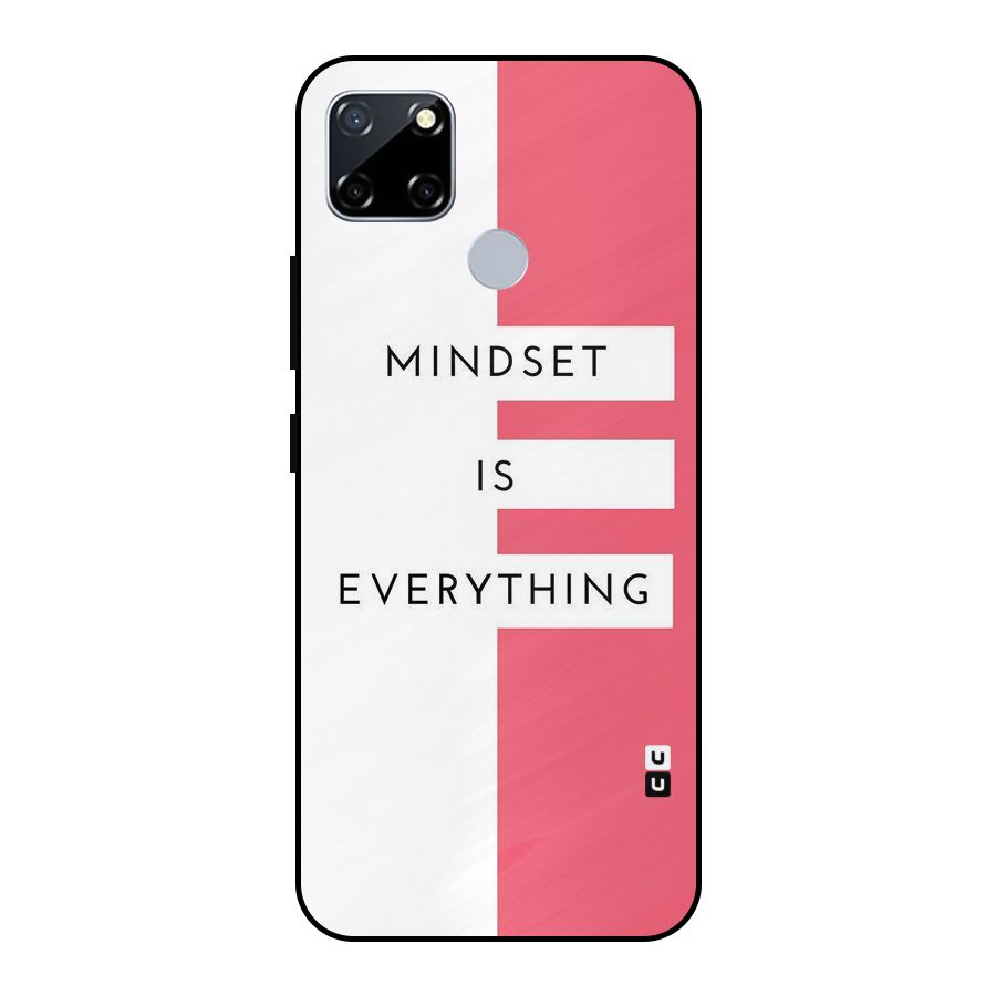 Mindset is Everything Metal Back Case for Realme Narzo 30A
