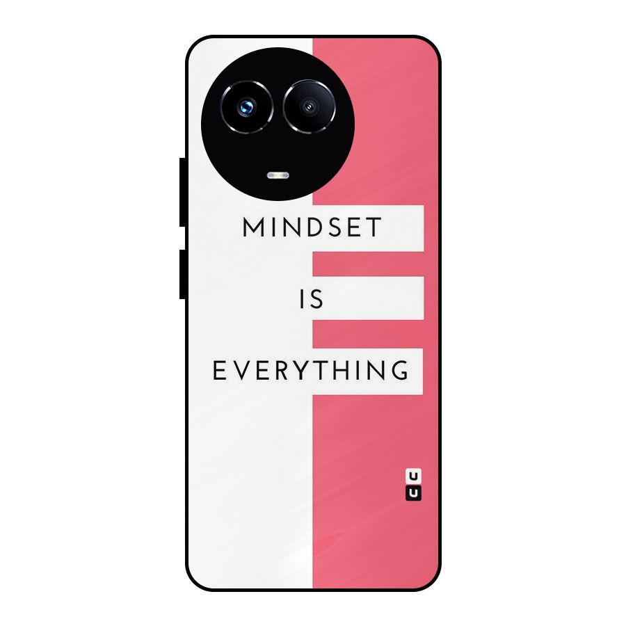 Mindset is Everything Metal Back Case for Realme Narzo 60X