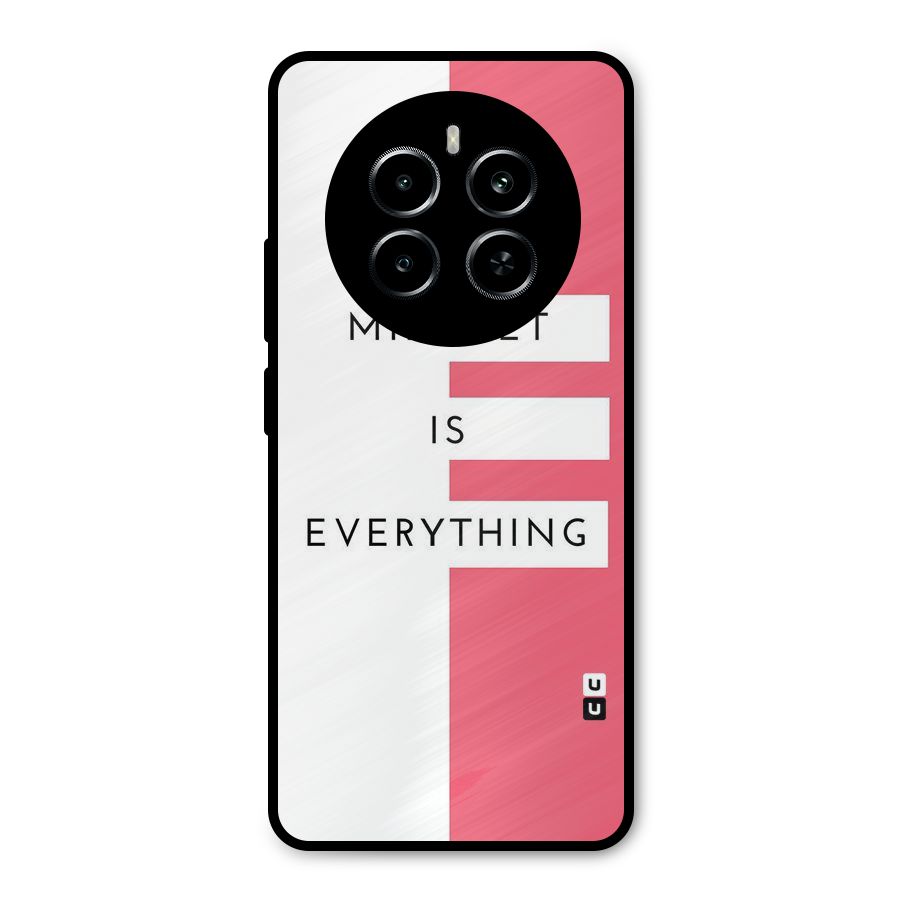 Mindset is Everything Metal Back Case for Realme P1
