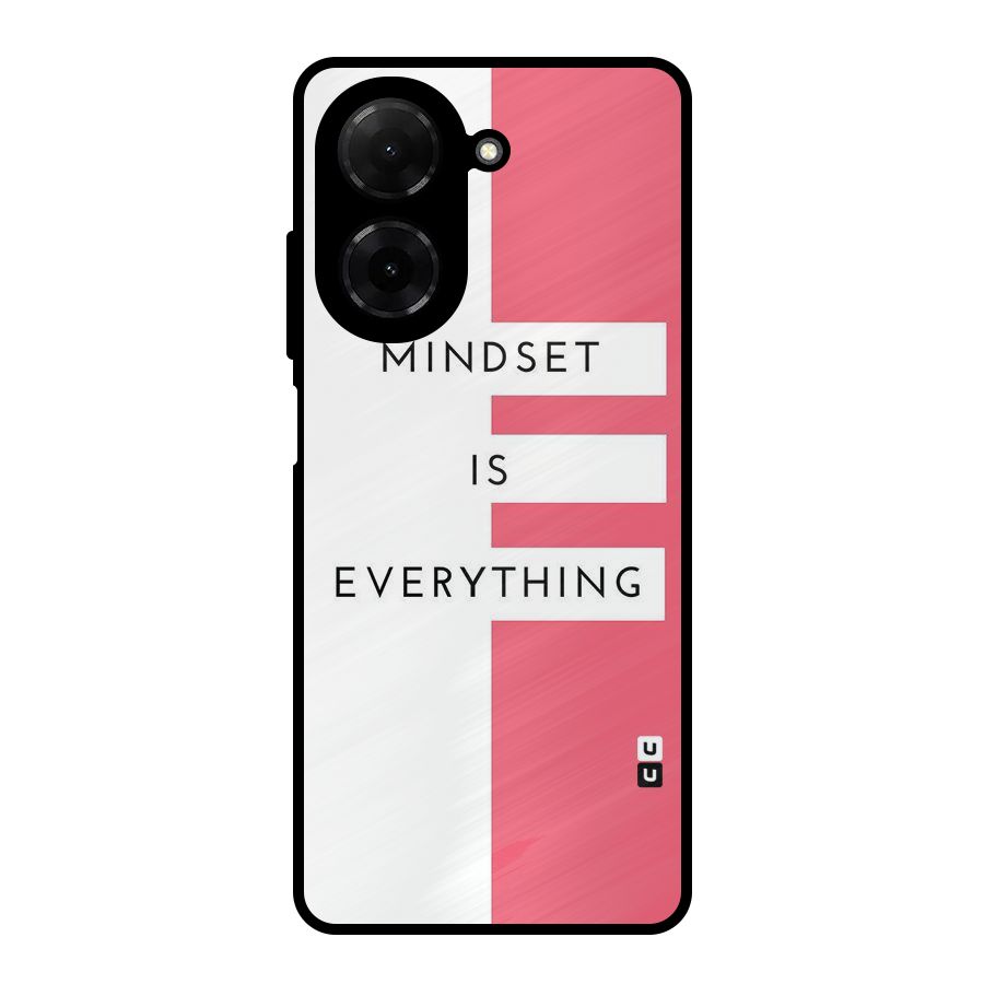 Mindset is Everything Metal Back Case for Redmi A5 4G