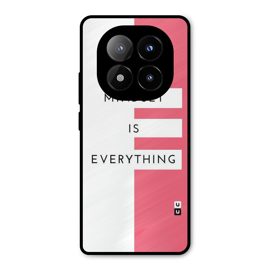 Mindset is Everything Metal Back Case for Redmi Note 14 Pro Plus 5G