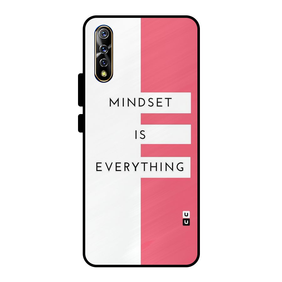 Mindset is Everything Metal Back Case for Vivo S1