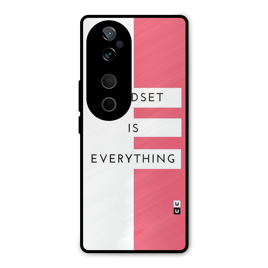 Mindset is Everything Metal Back Case for Vivo T3 Ultra