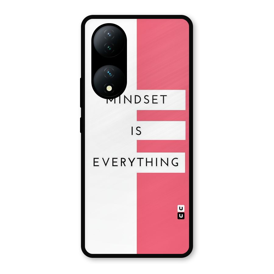 Mindset is Everything Metal Back Case for Vivo Y100