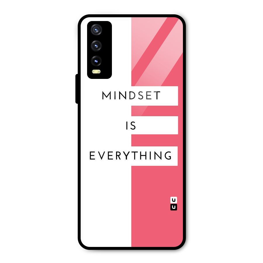 Mindset is Everything Metal Back Case for Vivo Y20g