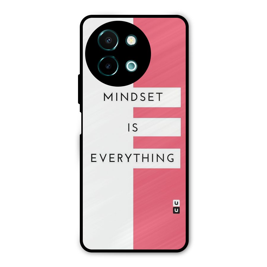 Mindset is Everything Metal Back Case for Vivo Y58