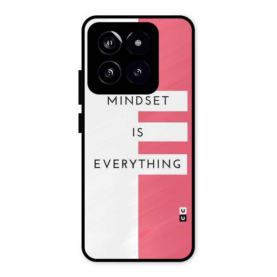 Mindset is Everything Metal Back Case for Xiaomi 14