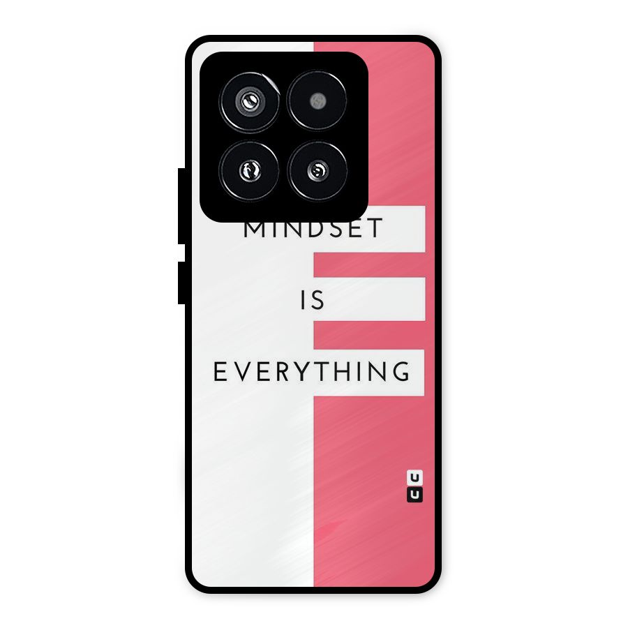 Mindset is Everything Metal Back Case for Xiaomi 14 Pro