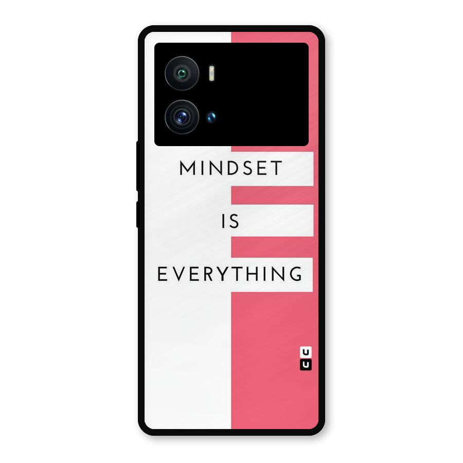 Mindset is Everything Metal Back Case for iQOO 9 Pro
