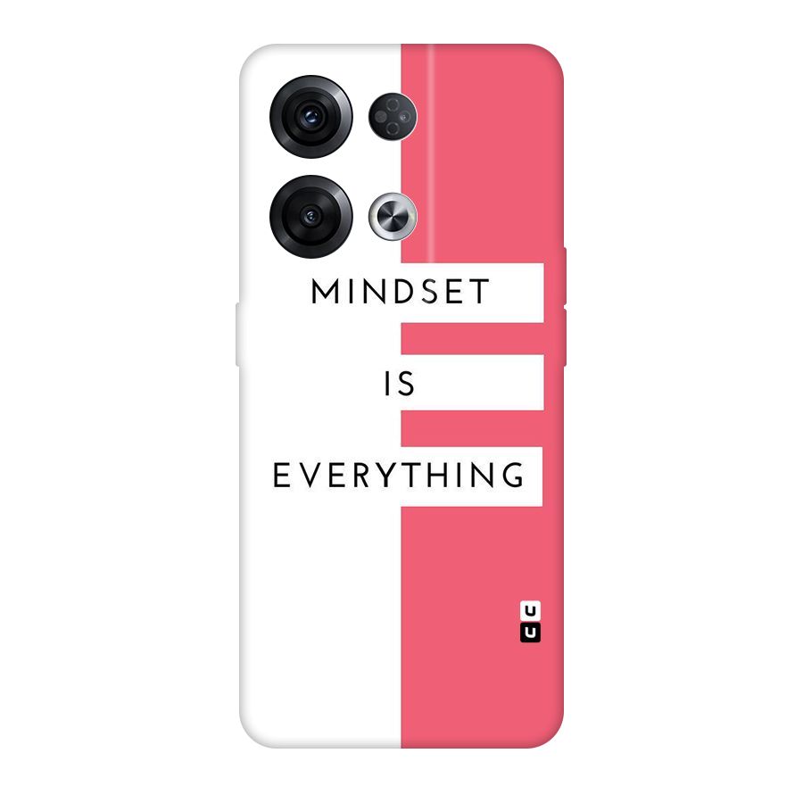 Mindset is Everything Original Polycarbonate Back Case for Oppo Reno8 Pro 5G