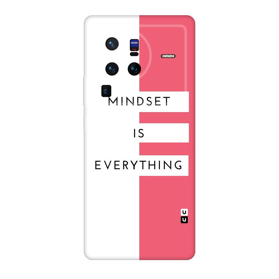 Mindset is Everything Original Polycarbonate Back Case for Vivo X80