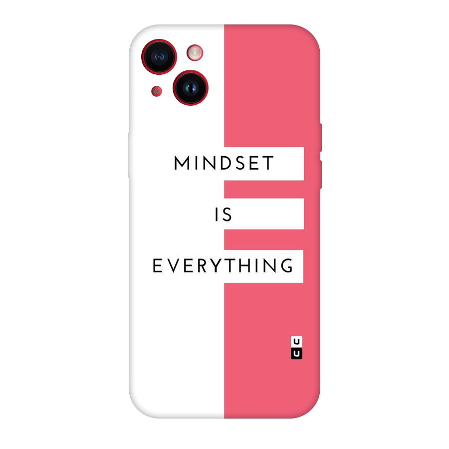 Mindset is Everything Original Polycarbonate Back Case for iPhone 14 Plus