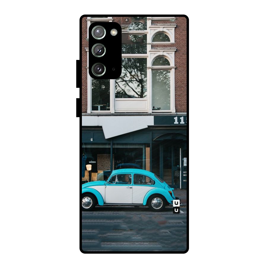 Mini Blue Car Metal Back Case for Galaxy Note 20