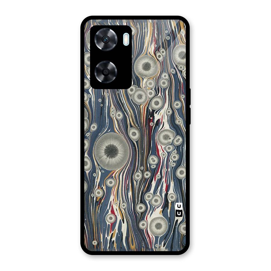 Mini Circles Glass Back Case for Oppo A77s