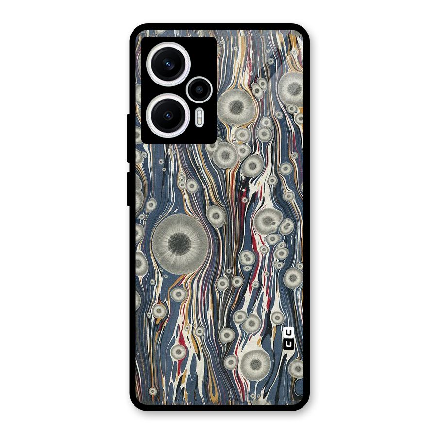Mini Circles Glass Back Case for Poco F5
