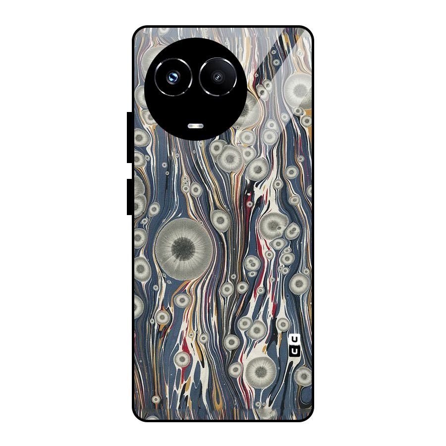Mini Circles Glass Back Case for Realme 11X
