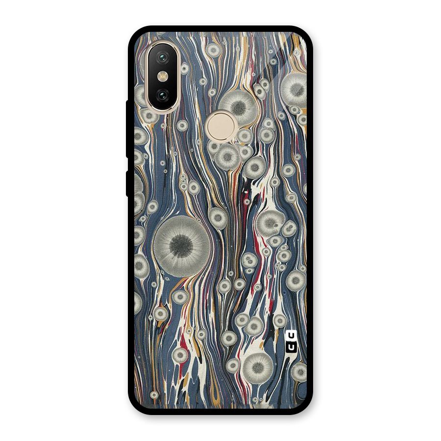 Mini Circles Glass Back Case for Redmi A2