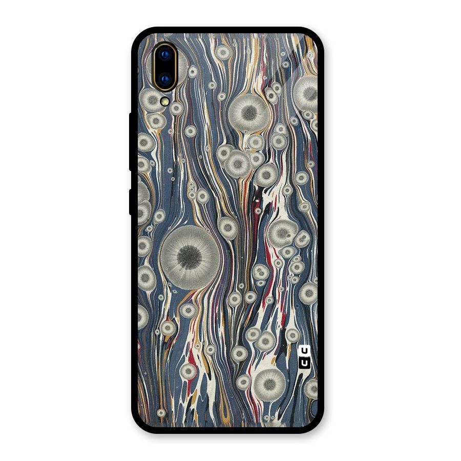 Mini Circles Glass Back Case for Vivo V11 Pro