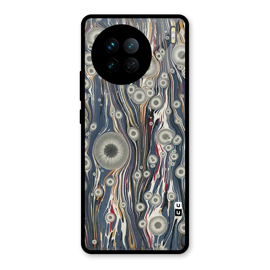 Mini Circles Glass Back Case for Vivo X90