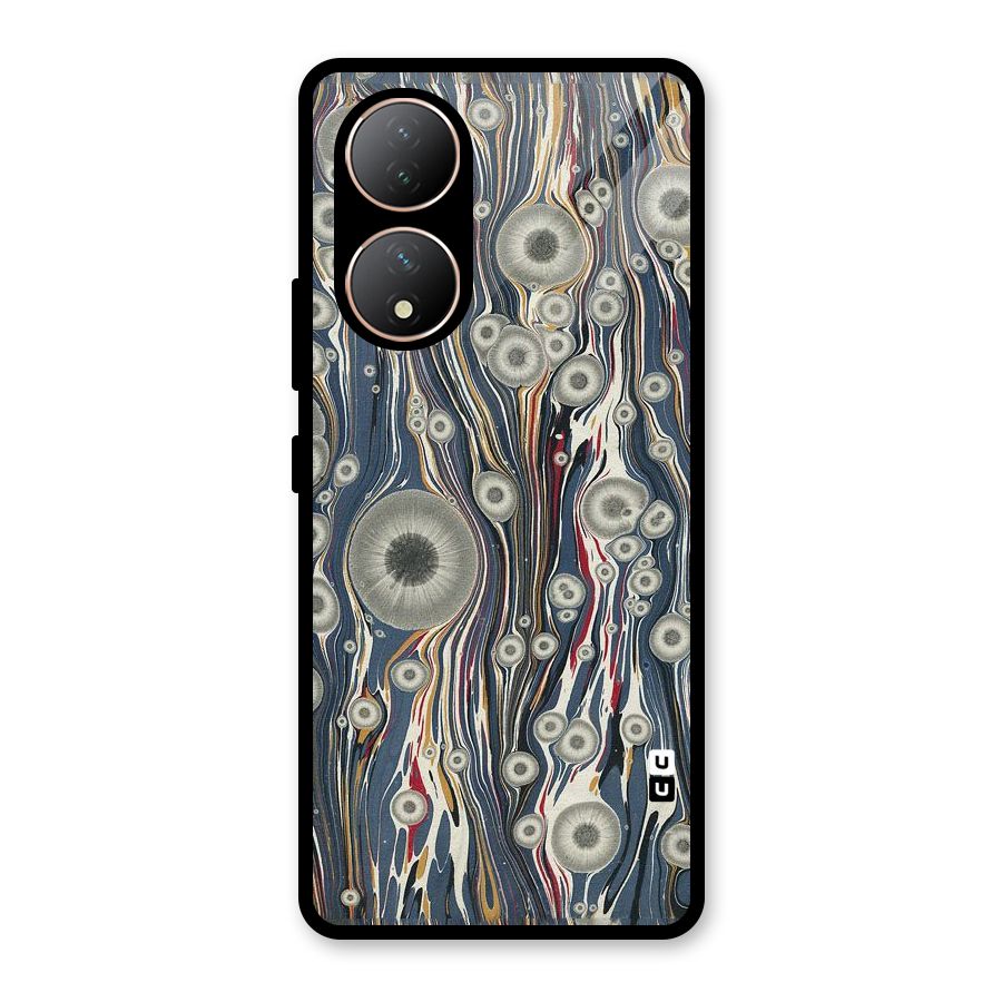 Mini Circles Glass Back Case for Vivo Y100A