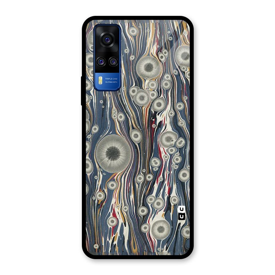 Mini Circles Glass Back Case for Vivo Y31