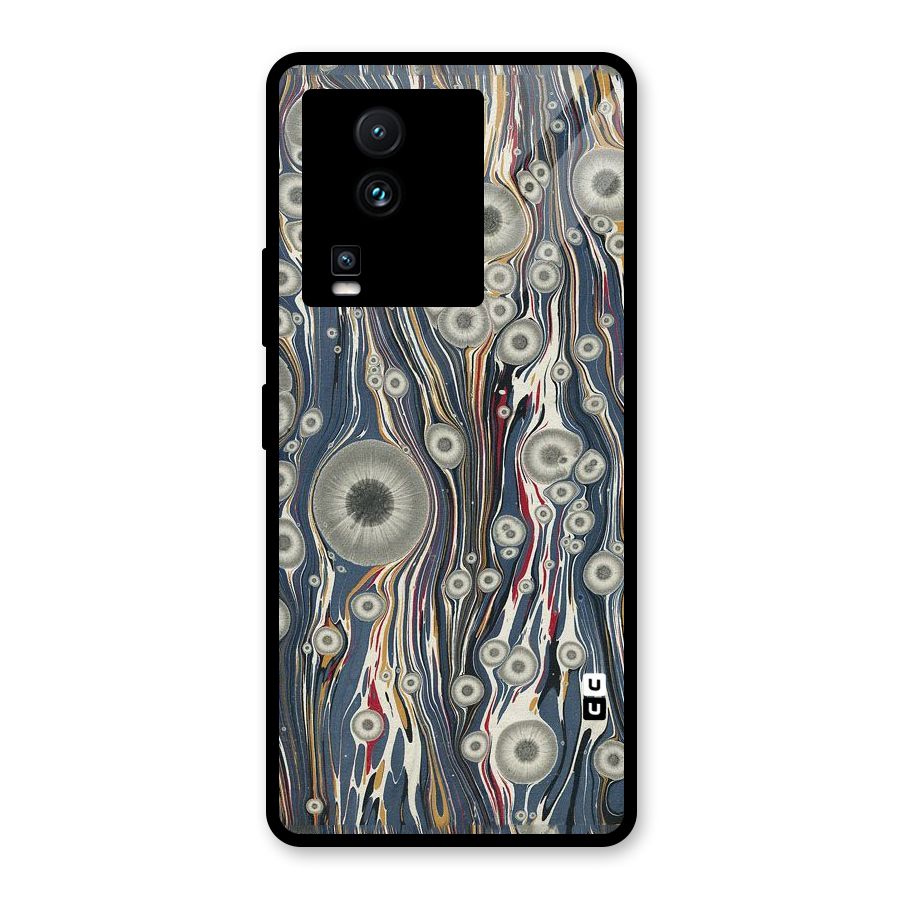 Mini Circles Glass Back Case for Vivo iQOO Neo 7 Pro