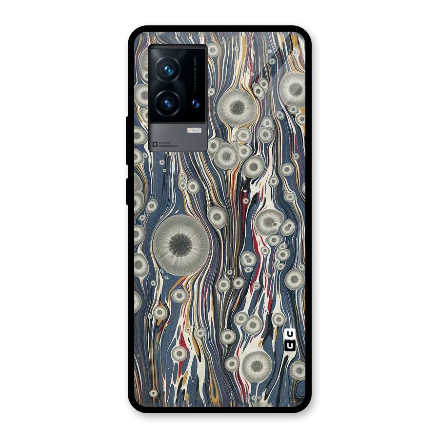 Mini Circles Glass Back Case for iQOO 9 5G