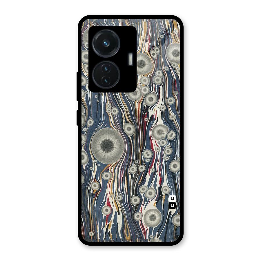 Mini Circles Glass Back Case for iQOO Z6 44W