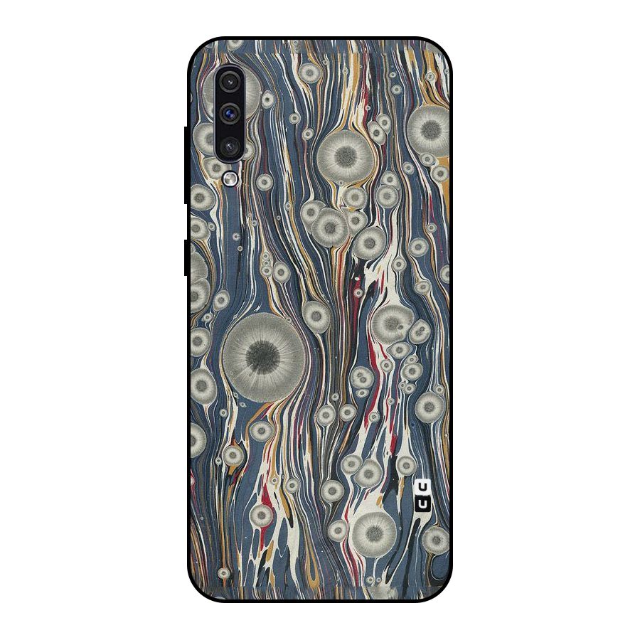 Mini Circles Metal Back Case for Galaxy A30s